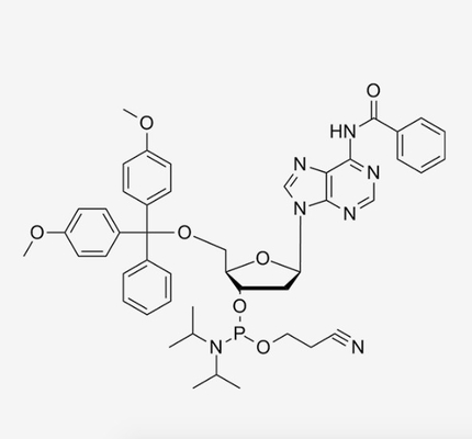 OEM N6-Benzoyl-2'-Deoxy-3'-O--아데노신 포스포라미다이트 CAS 98796-53-3